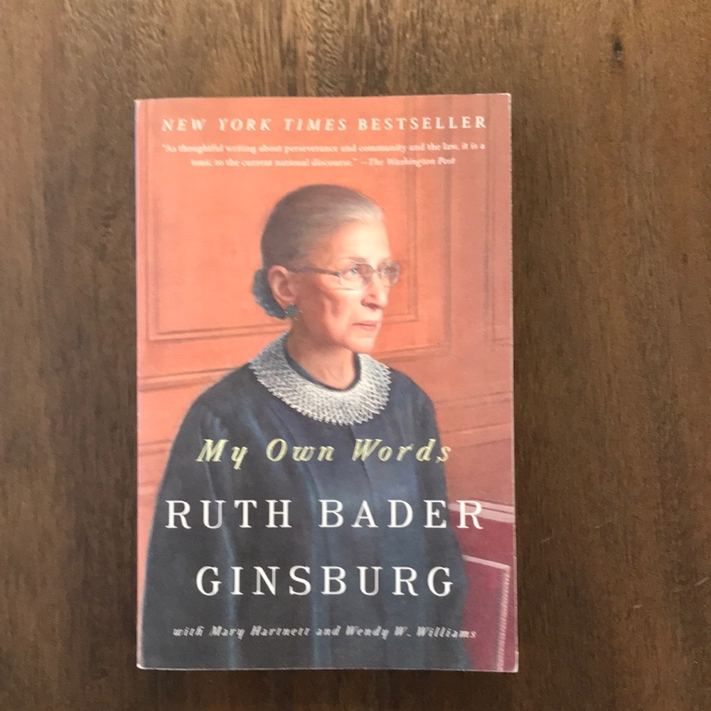 My Own Words by Ruth Bader Ginsburg